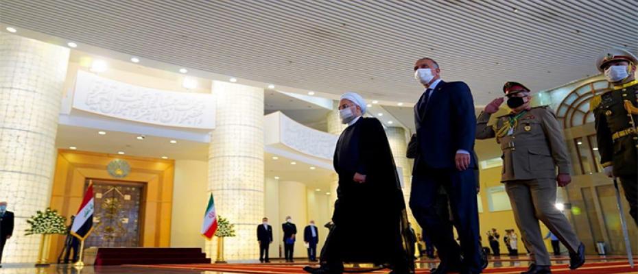 مصطفى الكاظمي، أثناء زيارتهِ إيران