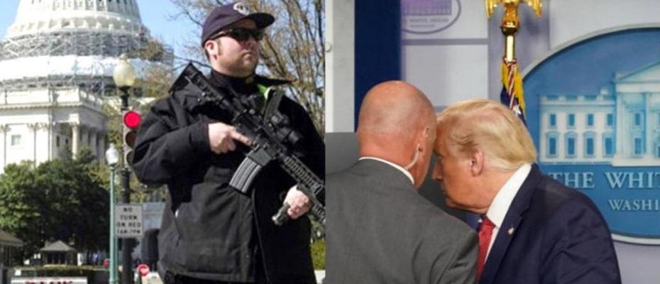 Beyaz Saray’da silahlı bir kişi vuruldu: Trump basın toplantısını yarıda kesti