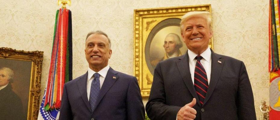 Kazımi: Trump ile ABD güçlerinin Irak’tan çekilmesi konusunda anlaştık