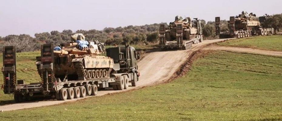 Türk ordusundan Suriye sınırından Yunanistan sınırına tank sevkiyatı