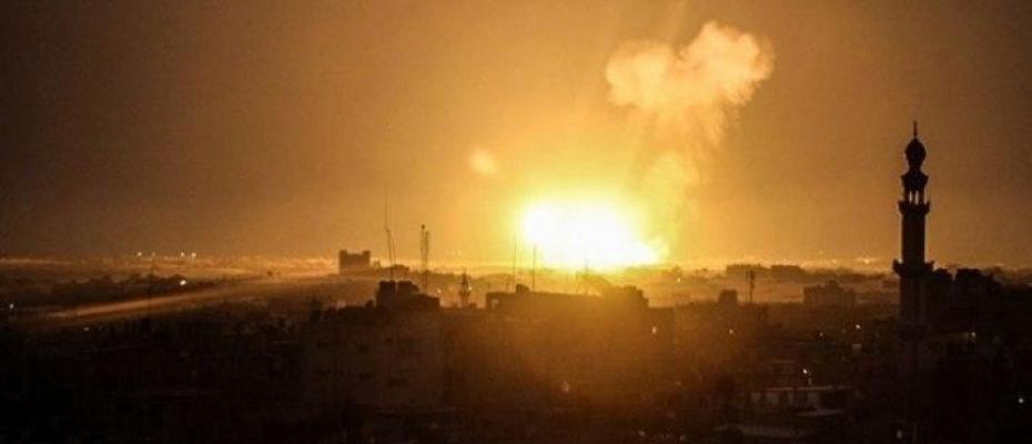 İsrail Hamas’ın füze denemeleri yaptığı karargahı vurdu