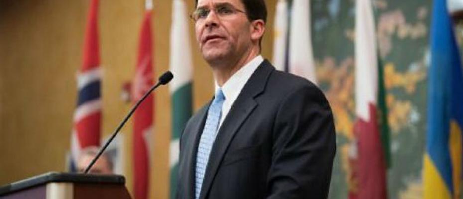 Mark Esper: İran’a karşı İsrail’in katılımıyla bir güvenlik mekanizması oluşturulmalı