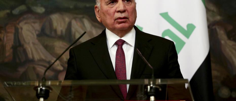 Iraqi foreign minister warns Iran against its interfering in the region