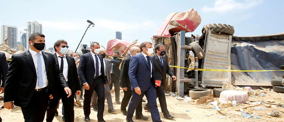 ماكرون يضغط لتشكيل حكومة أخصائيين في لبنان