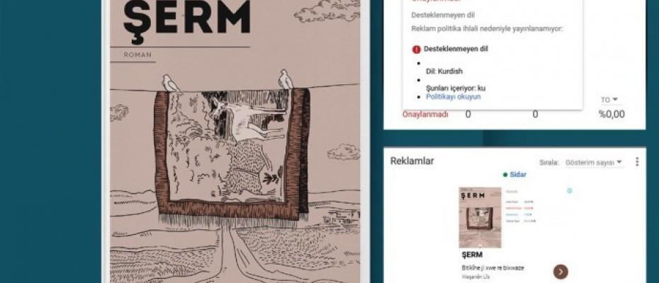 Google Kürtçe reklamı reddetti