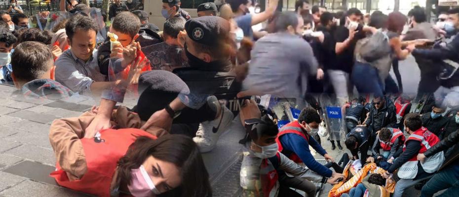 Taksim’de 1 Mayıs’a polis müdahalesi: 200’den fazla gözaltı 