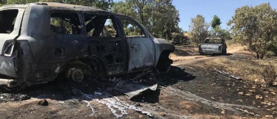 Duhok’ta vurulan araçtaki PKK’lilerin kimlik bilgileri açıklandı