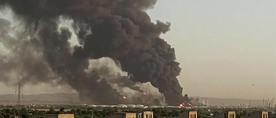 حرائق إيران