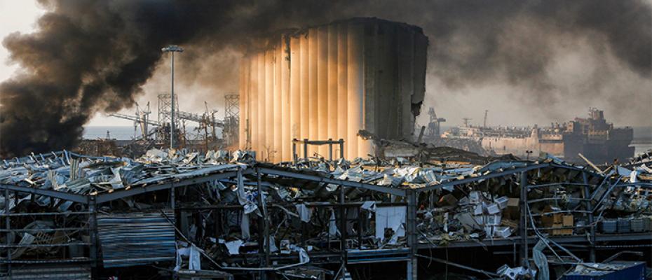 انفجار مرفأ بيروت