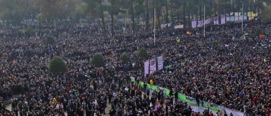 İsfahan’da su protestoları