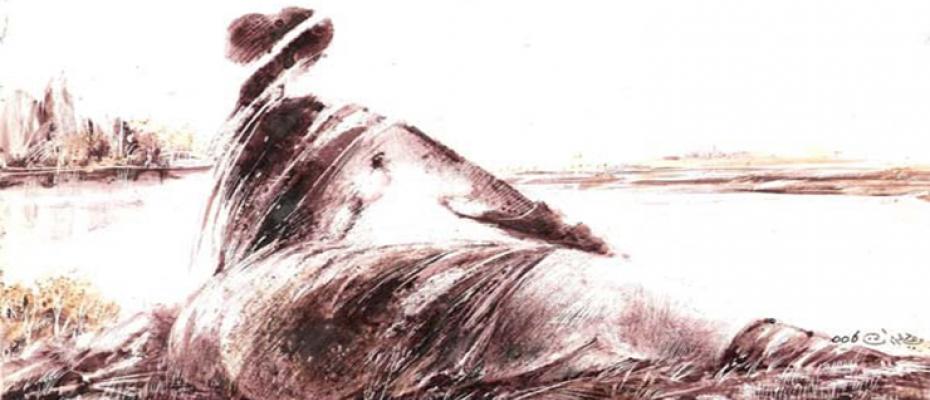 رسمة لعلي فرزات