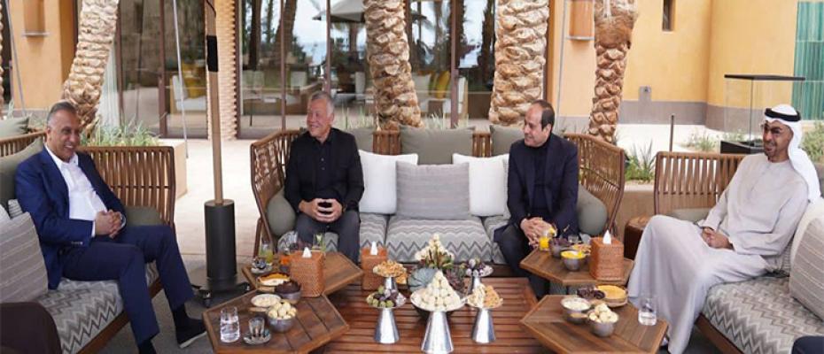 القمة الرباعية في الأردن