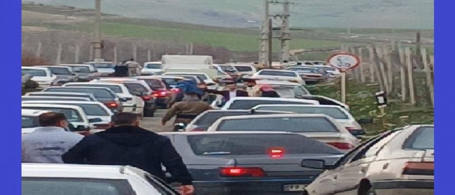 Security forces prevented the Newroz celebrations in Aichi, Saqiz