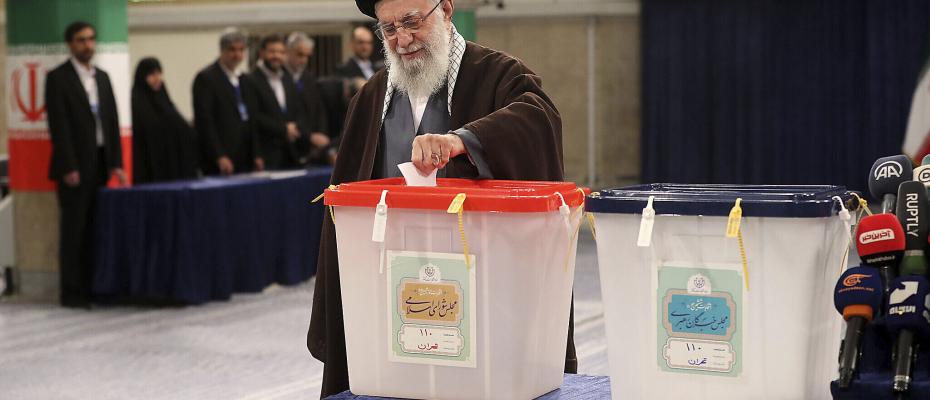 Iran’s parliamentary election end with historic low turnout