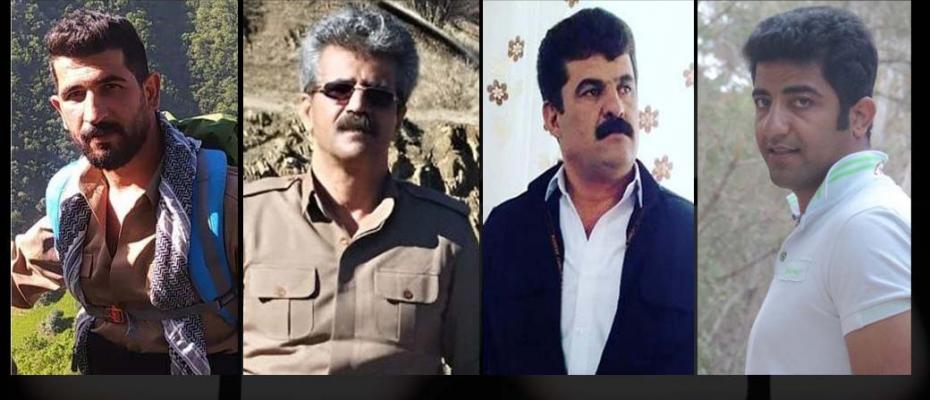 ژمارەیەک لە دەستگیرکراوانی رۆژهەڵاتی کوردستان