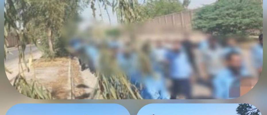 تجمع اعتراضی کارگران گروه ملی فولاد اهواز وارد پنجمین روز شد